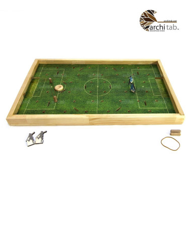 Wooden Football Tactical Game for Kids - Architab Workshop