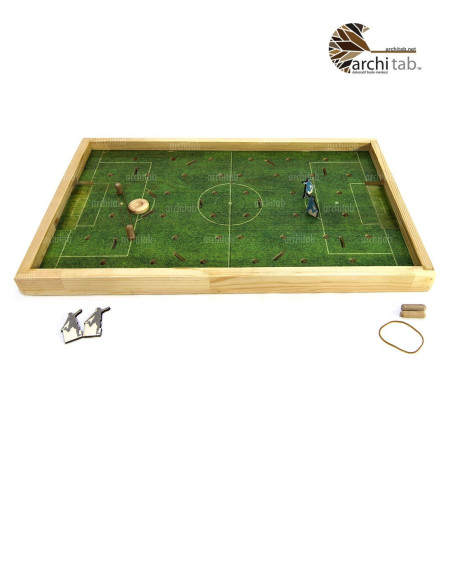 Wooden Football Tactical Game for Kids - Architab Workshop