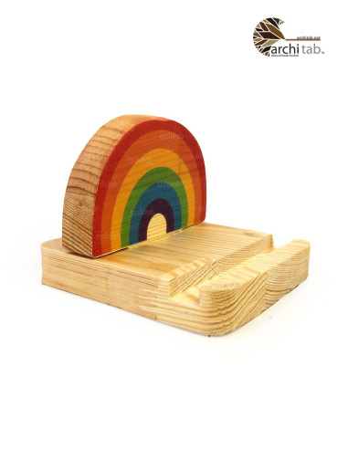 Rainbow Phone / Tablet Stand - Architab Workshop