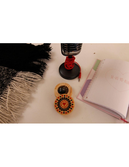 Heart Printed Ring and Jewelry Box - Click for a Romantic Gift