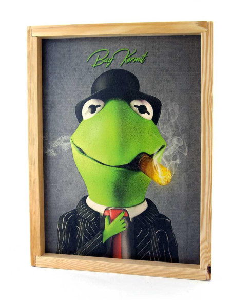 Kermit the Frog is a decorative and stylish wooden table. Architab Workshop Products