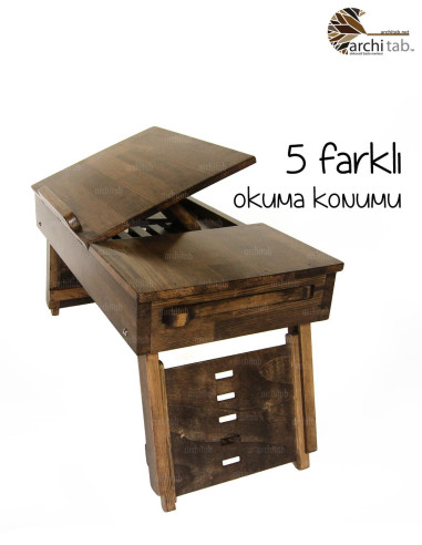 Temayüz Desk - Custom Adjustable Reading Bench