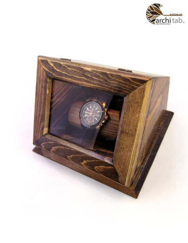 ışıklı saat kutusu