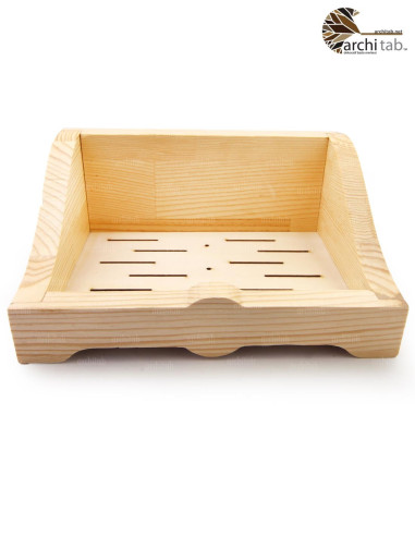 Wooden Basket To Put Your Hotel Amenities - Architab Atölye