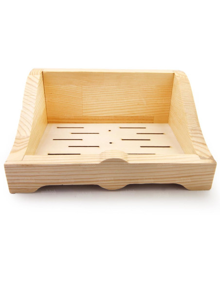 Wooden Basket To Put Your Hotel Amenities - Architab Atölye