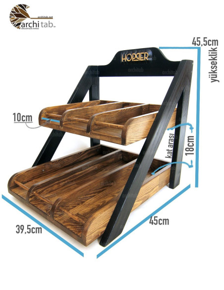 Checkout Counter Stand - Architab Atölye