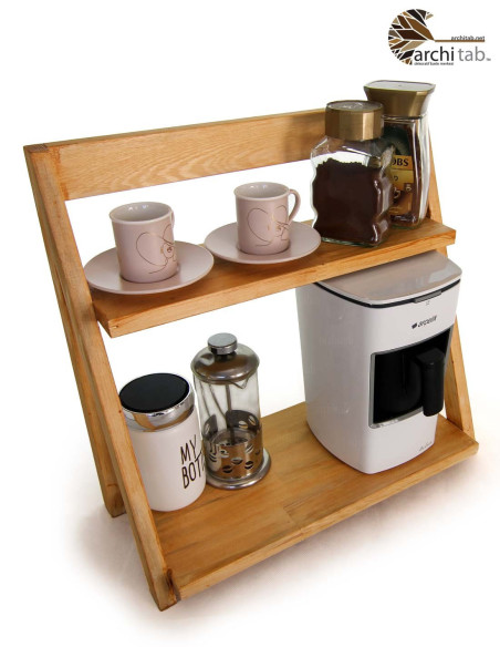 Bench Top Corner Shelf