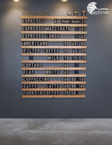 workplace price table letter plug sticker
