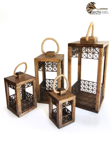 big lantern candle holder