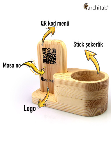 QR kod menü şekerlik