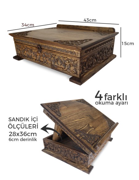 book reading chest