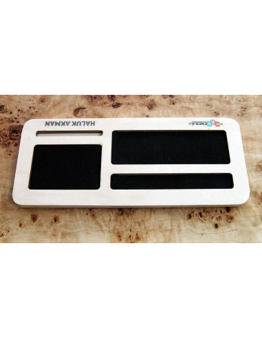 Tidy up everyday life with the desktop wood organizer for offices