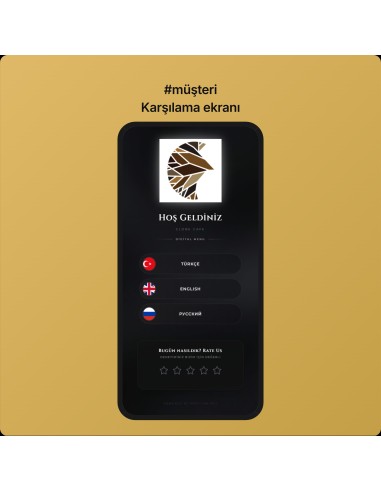 Dijital QR Menu 1 Yıllık Lisans