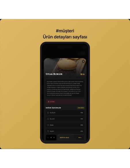 Dijital QR Menu 1 Yıllık Lisans