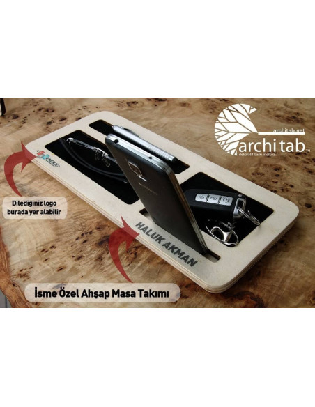 Tidy up everyday life with the desktop wood organizer for offices