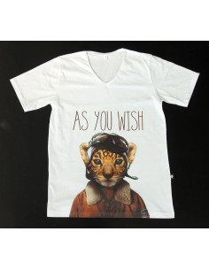 Baby tiger pilot 3D printed custom t-shirt - Architab Workshop