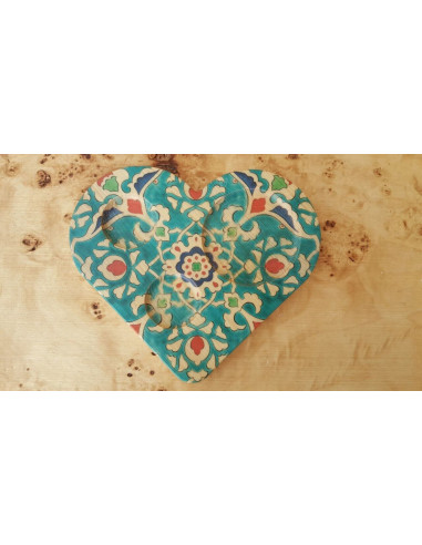 Tile patterned wooden Turkish coffee presentation plate types are here. Click.