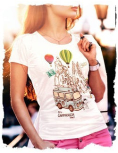 Kapadokya turist t-shirt 2