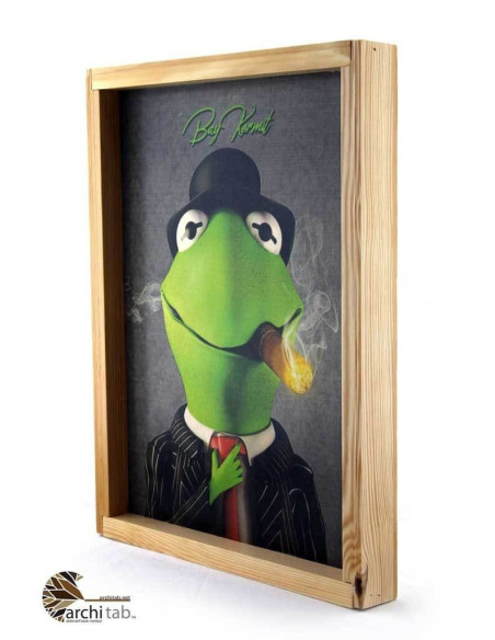 Kermit the Frog is a decorative and stylish wooden table. Architab Workshop Products
