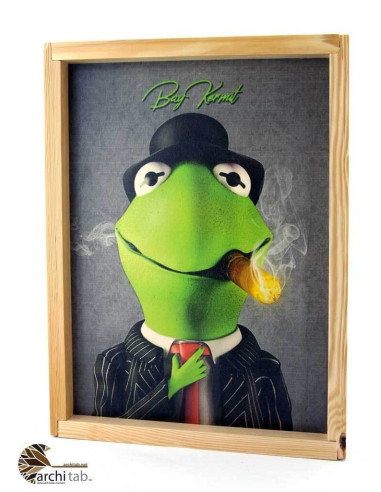 Kermit the Frog is a decorative and stylish wooden table. Architab Workshop Products