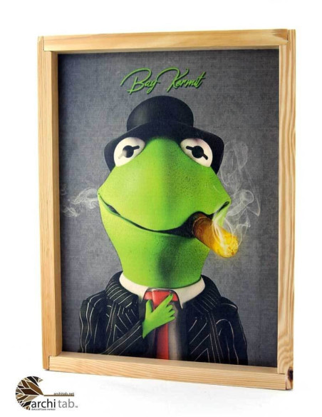 Kermit the Frog is a decorative and stylish wooden table. Architab Workshop Products