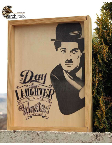 Charlie Chaplin fans love this tray! decorative table tray
