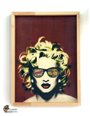 Madonna themed 100% wooden decorative painting Vintage designs are here