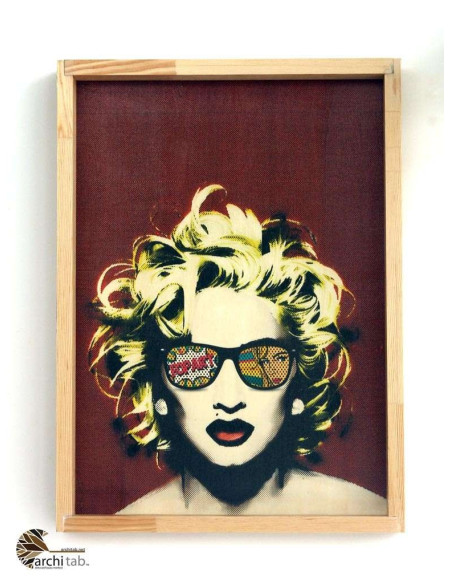 Madonna themed 100% wooden decorative painting Vintage designs are here