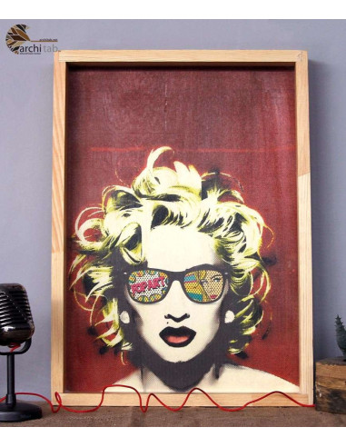 Madonna themed 100% wooden decorative painting Vintage designs are here
