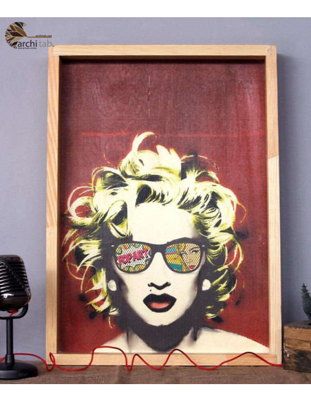 Madonna themed 100% wooden decorative painting Vintage designs are here