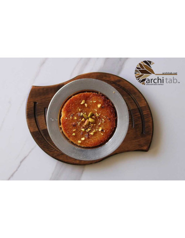 Click on Architab.Net for Wooden Kunefe presentation plate models