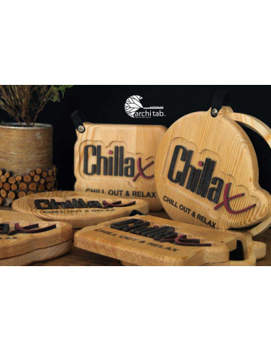 Wooden account boxes that we produce for your logo for cafes and restaurants
