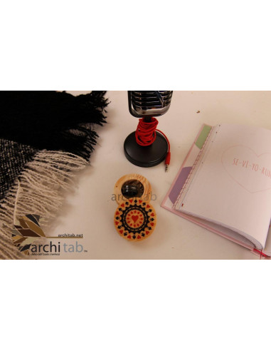 Heart Printed Ring and Jewelry Box - Click for a Romantic Gift
