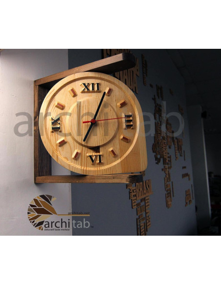 Review and order our nostalgic wooden wall clock models.