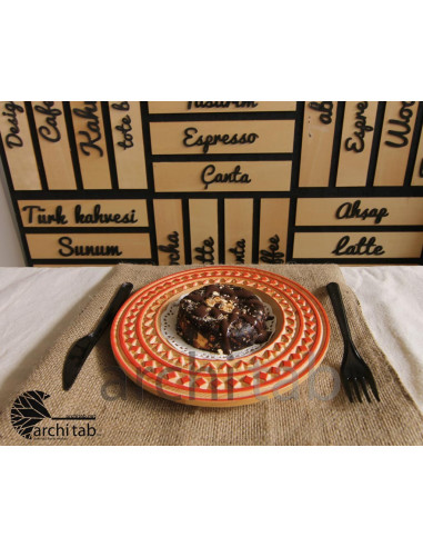 View Authentic Carved Natural Wood Plate Models - Buy -