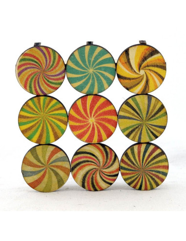You can use it as a decorative under glass or mini pot.