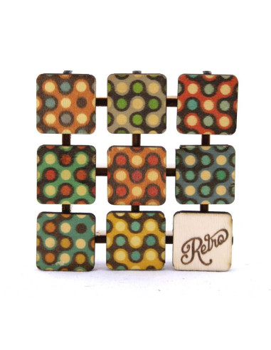 Decorative product and gift for those who love retro colors and designs