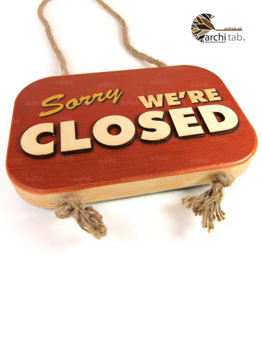 Check the Prices of the Workplace Open Closed Letter and Order Now