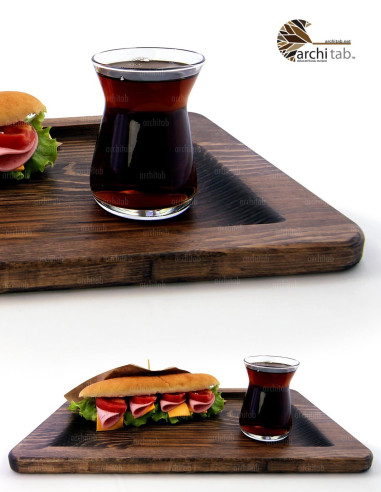 Wooden Tray Self Service Tray Models Click at Architab Workshop