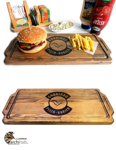 Pita and Fast Food Serving Board - Architab Atölye