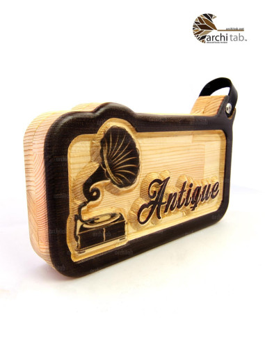 Wooden account boxes that we produce for your logo for cafes and restaurants