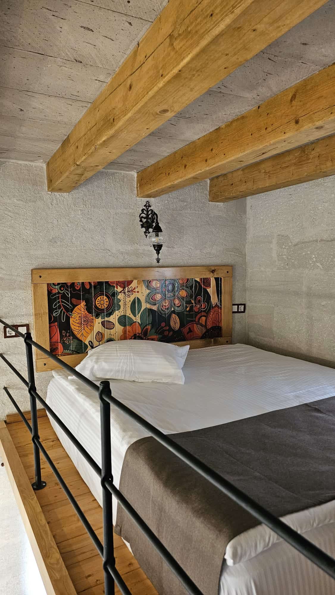 Solid wood hotel furniture made for a Cappadocia hotel