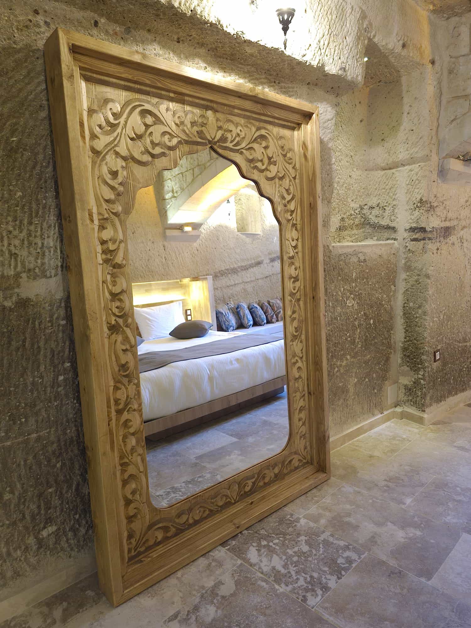Hotel furniture manufacturing at Architab's workshop in Nevşehir, Cappadocia