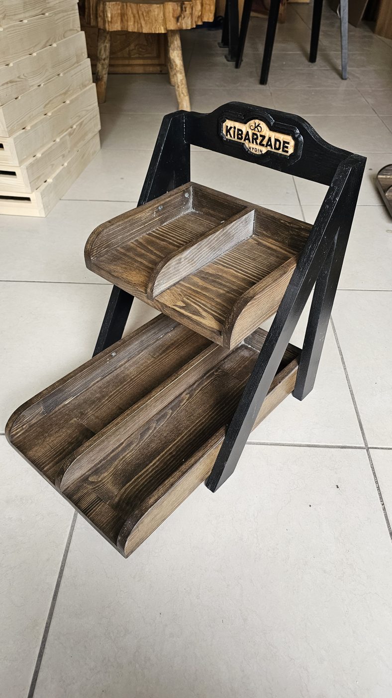 Özel ölçü satış noktası teşhir standı, Kibarzade Aydın showroom görünümü