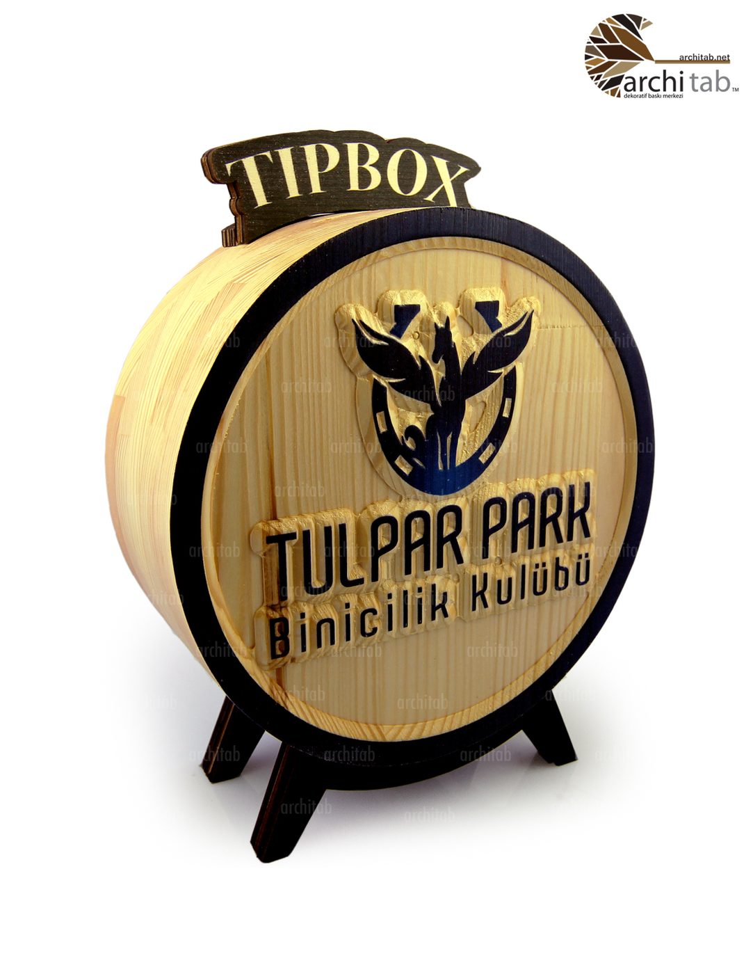 Tulpar Park Binicilik Kulübü için logoya özel tip box