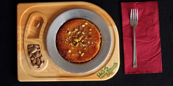 Ahşap Künefe Sunum 