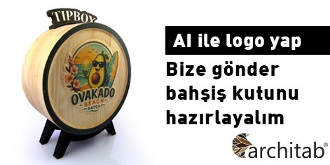 ChatGPT ile Logo Yap, Ahşap Bahşiş Kutusuna Bastır — 4 Adım