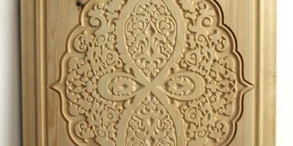 Ahşap Oyma Kapı Deseni