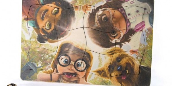 3 BOYUTLU AHŞAP YAPBOZ /PUZZLE